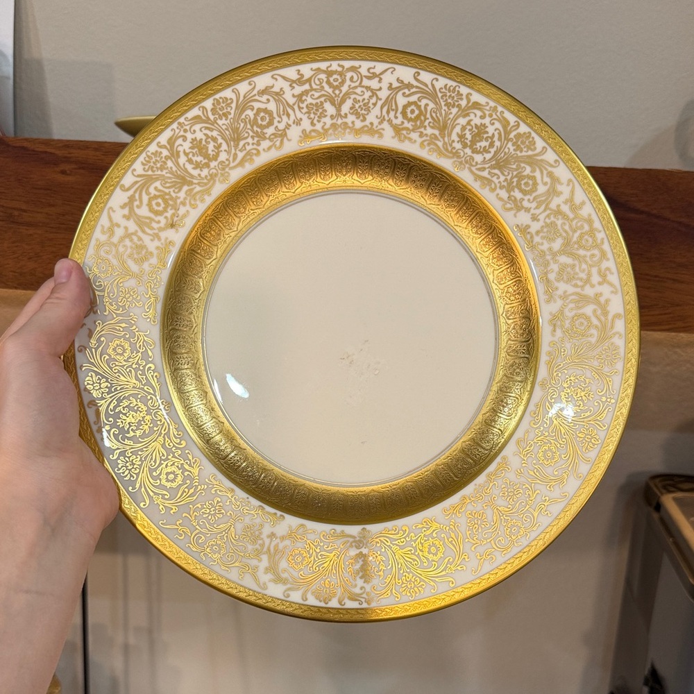 Pickard gold plate
